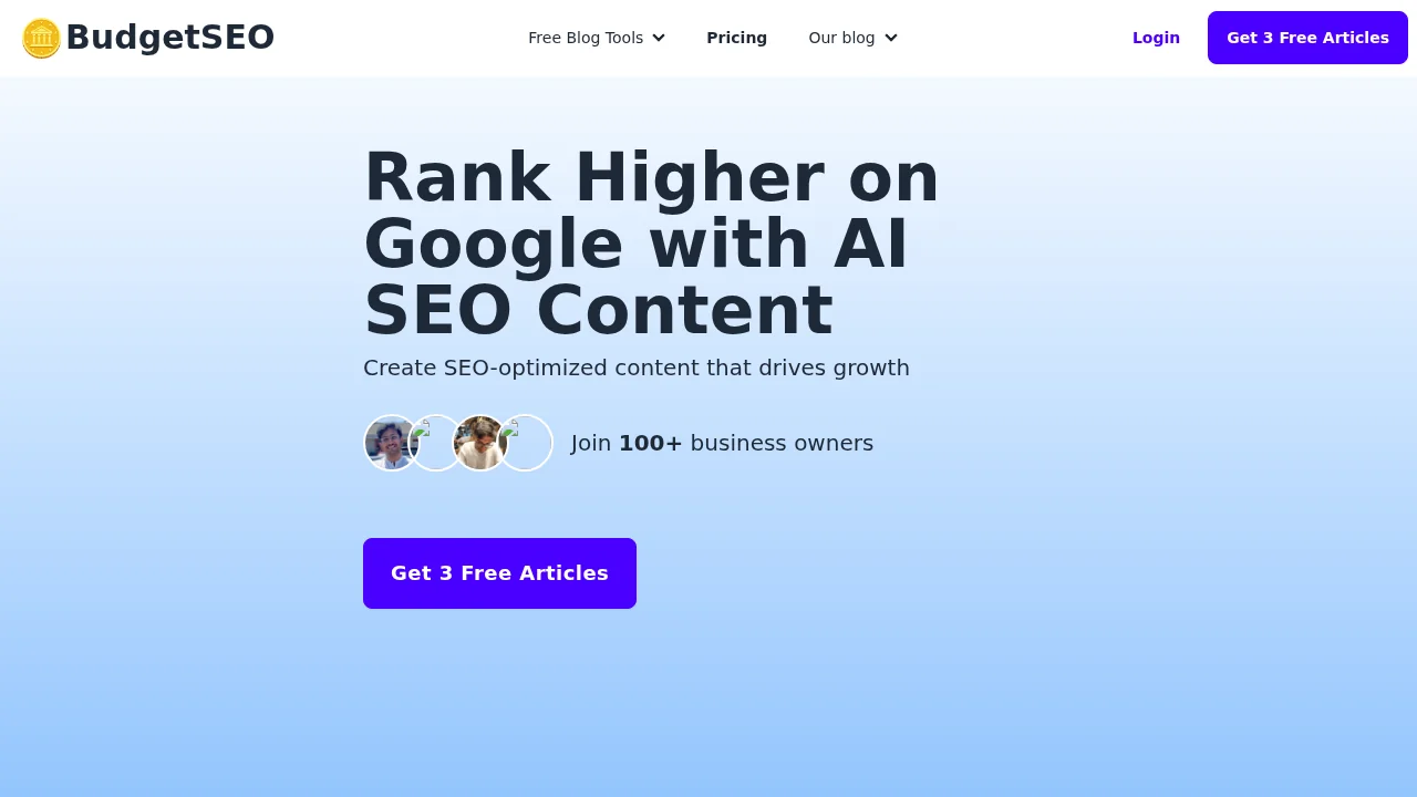 BudgetSEO screenshot 1