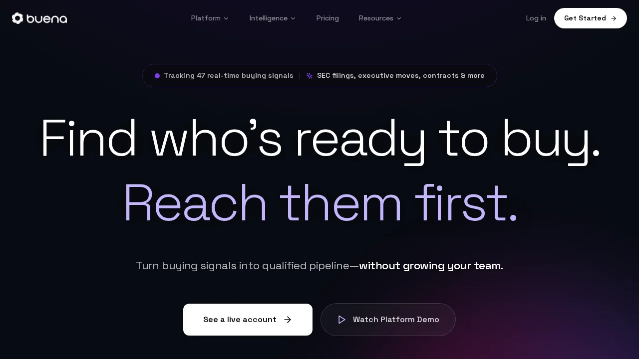 Buena.ai screenshot 1