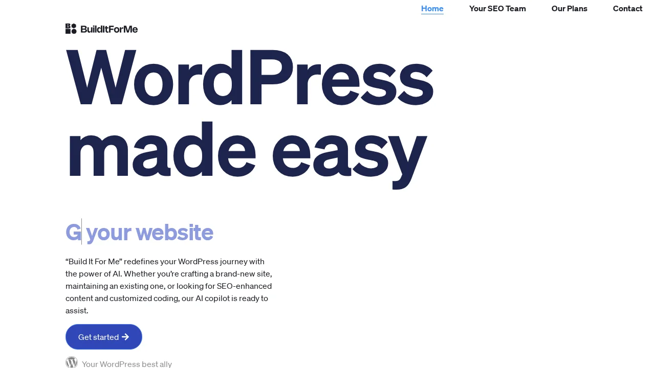 Build It For Me screenshot 1