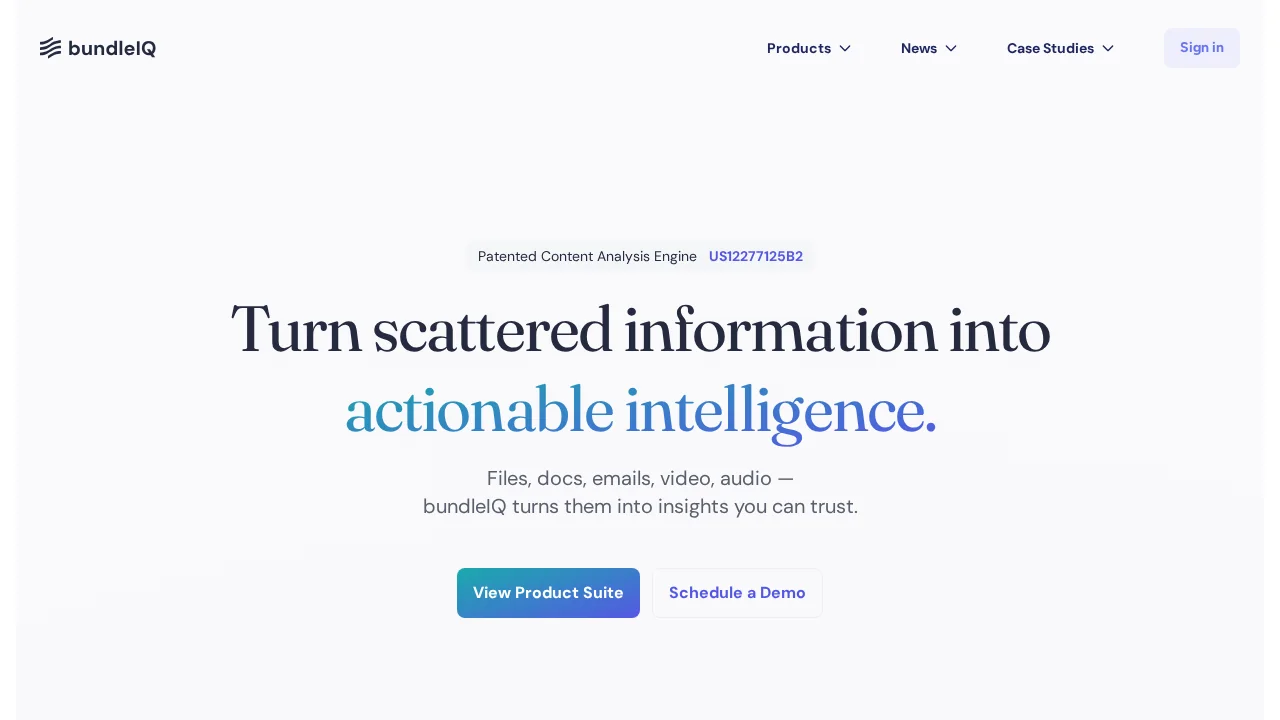 bundleIQ screenshot 1