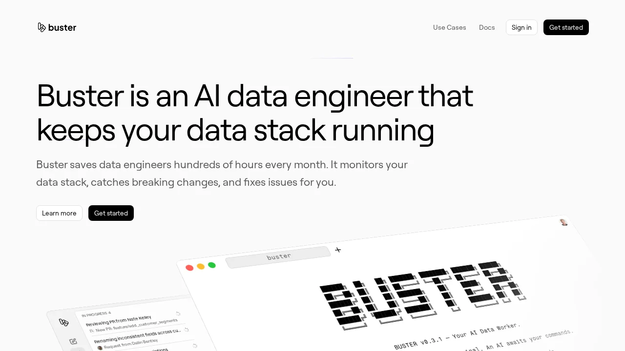 Buster.so screenshot 1