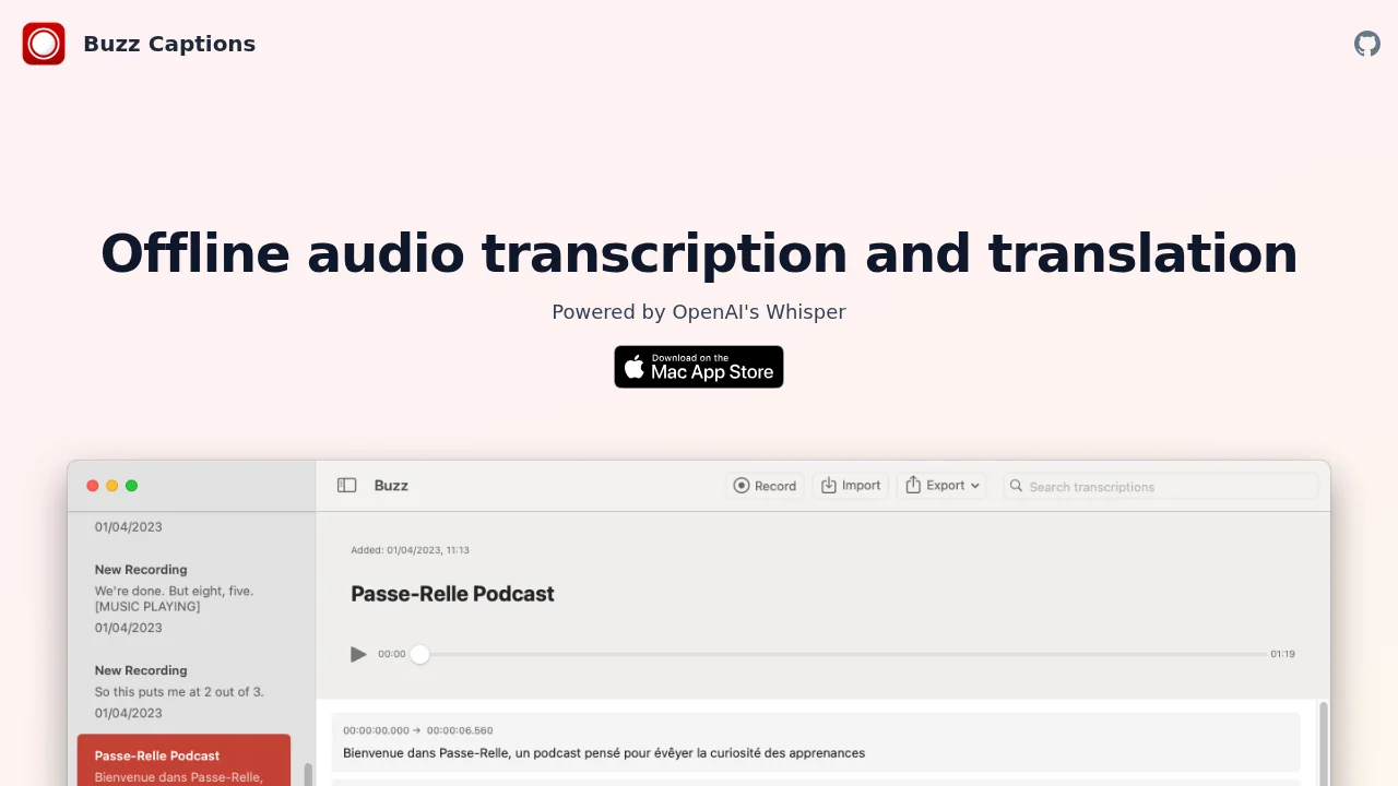 Buzz Captions screenshot 1