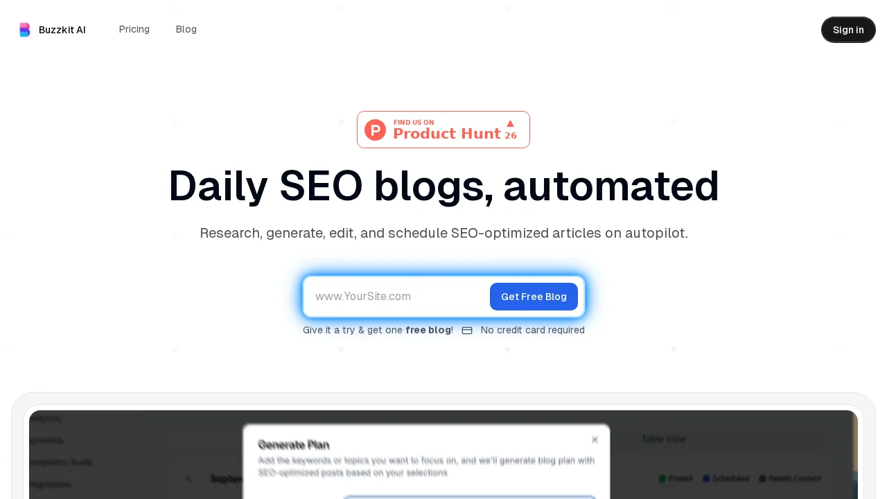 Buzzkit AI screenshot 1