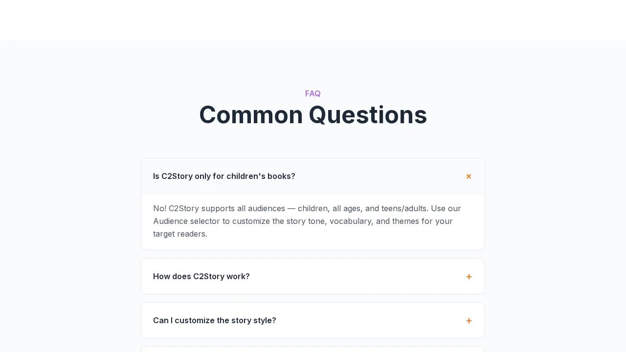 C2Story screenshot 1