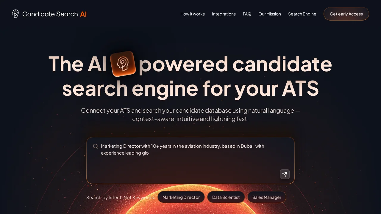 Candidate Search AI screenshot 1