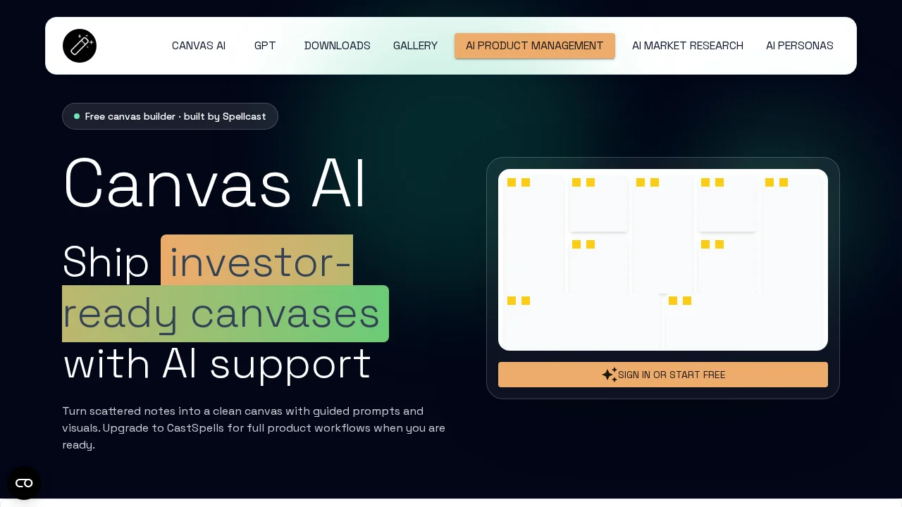 Canvas AI screenshot 1