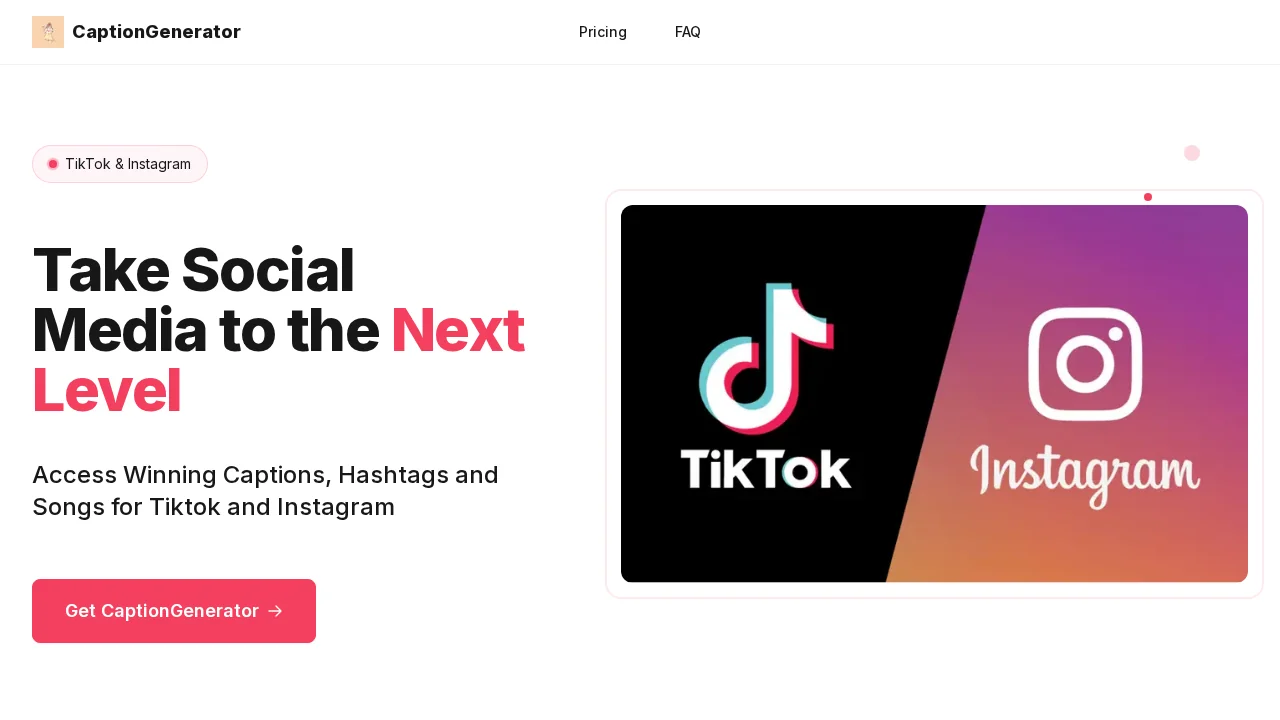 Captiongenerator screenshot 1