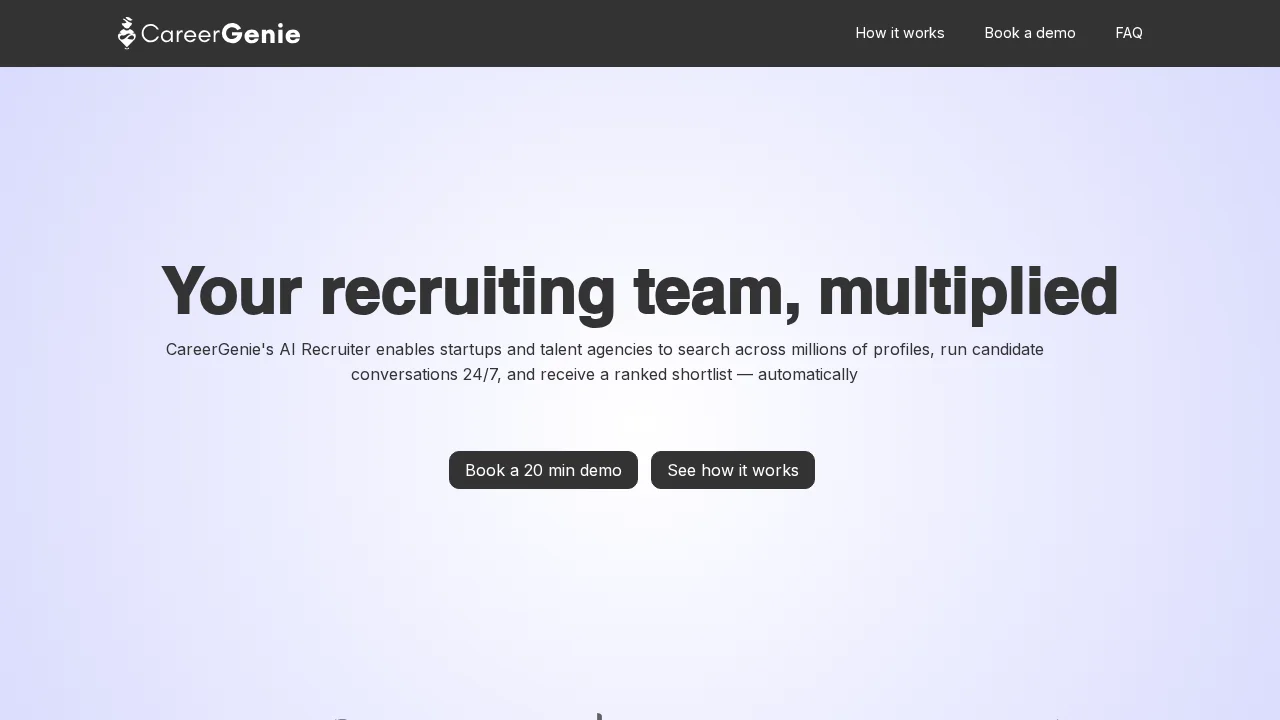 Career Genie screenshot 1
