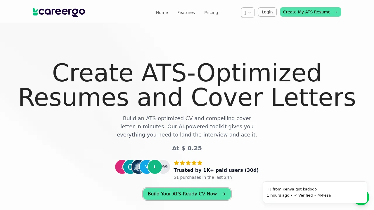 CareerGo screenshot 1