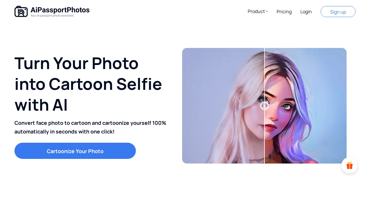 Cartoon Selfie screenshot 1