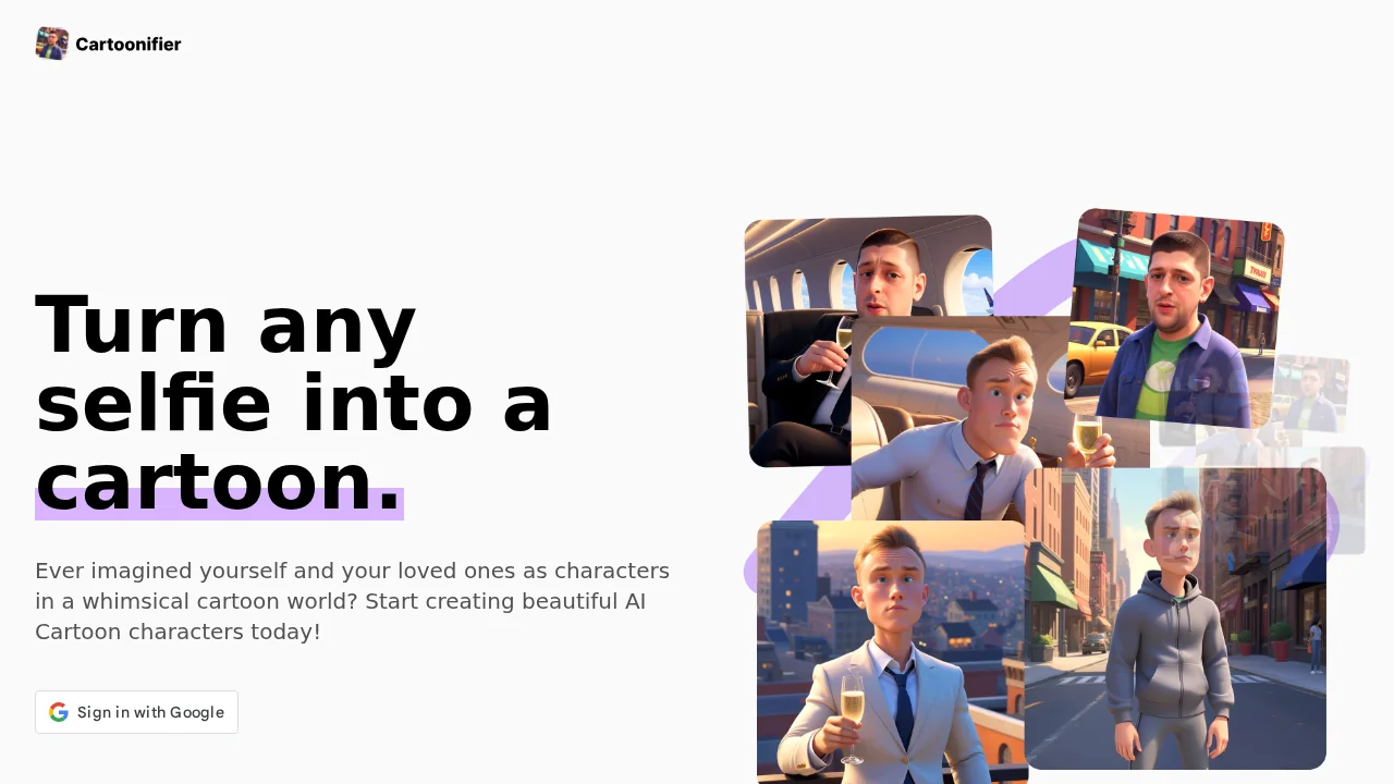 Cartoonifier screenshot 1