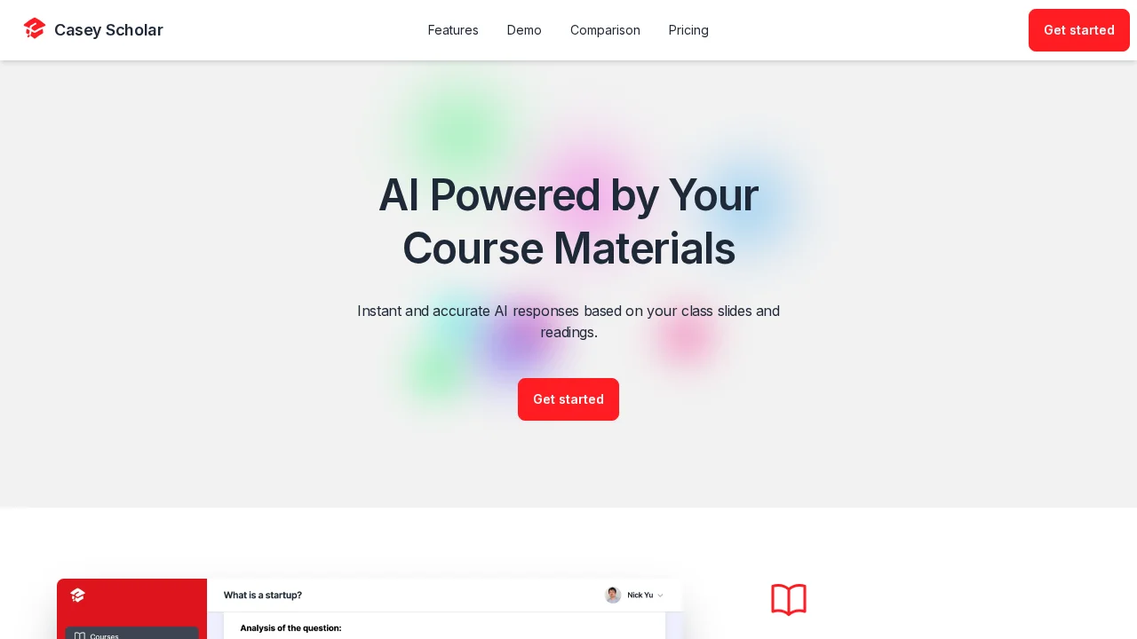 Casey Scholar screenshot 1