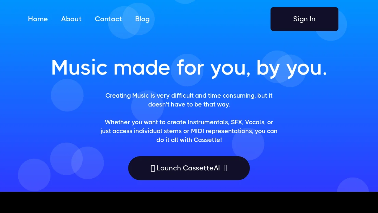 CassetteAI screenshot 1