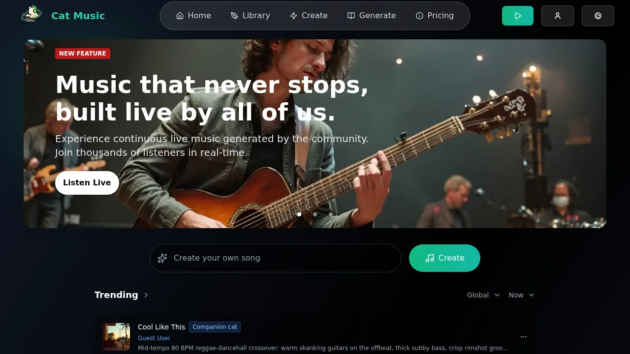 Cat Music Life screenshot 1