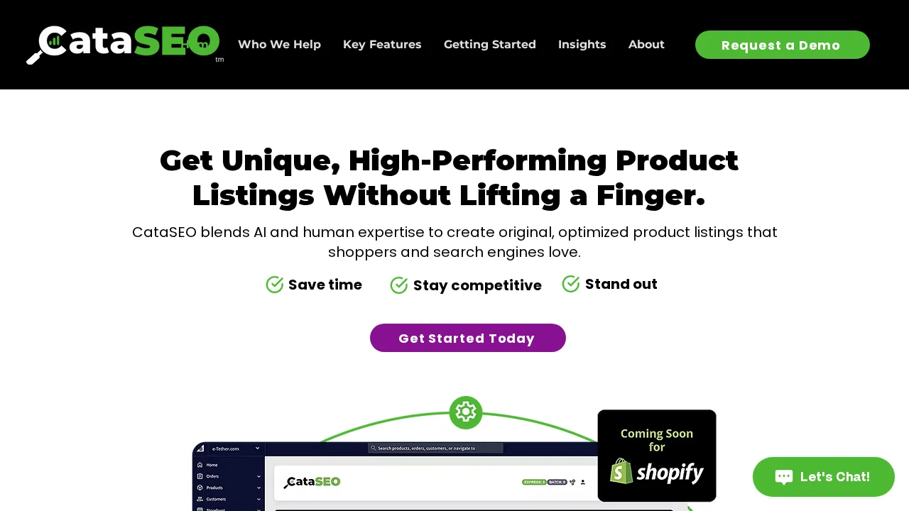 CataSEO screenshot 1