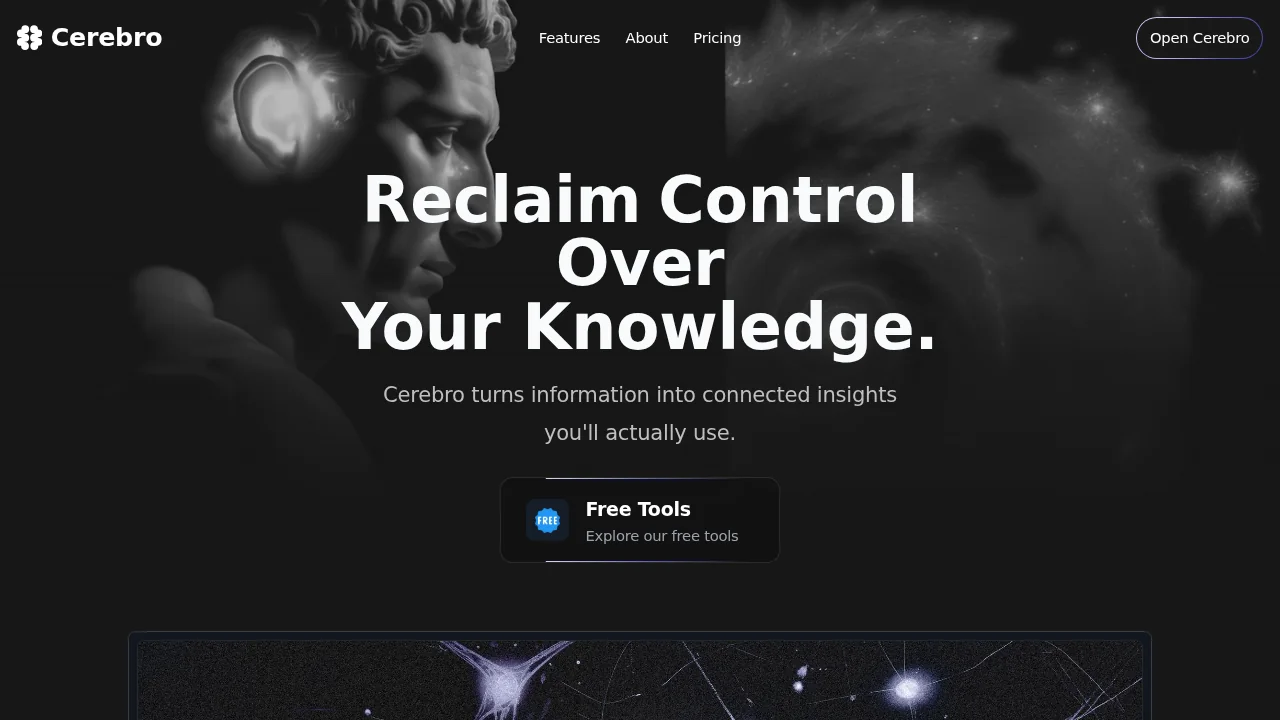 Cerebro screenshot 1