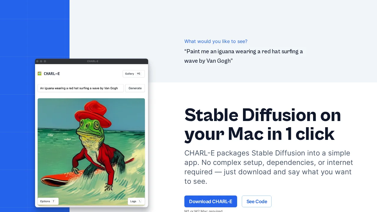 Charl-E screenshot 1