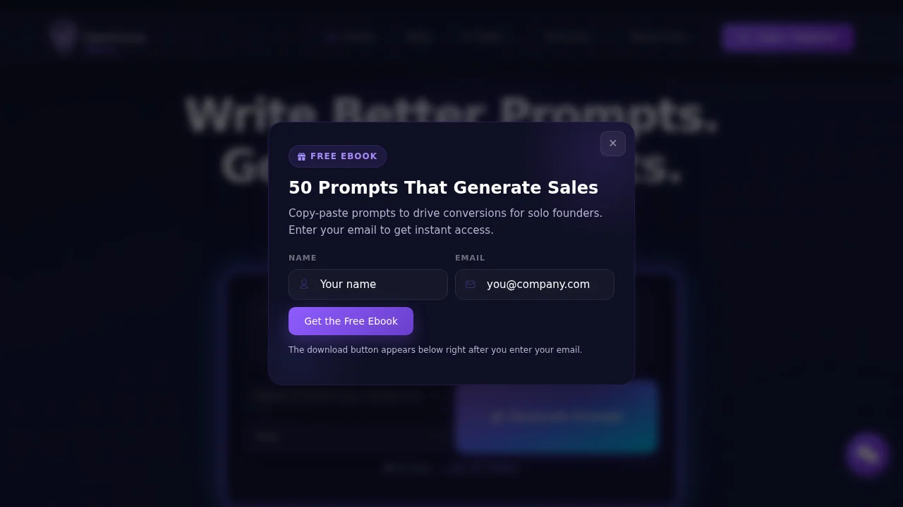 Chat Prompt Genius screenshot 1