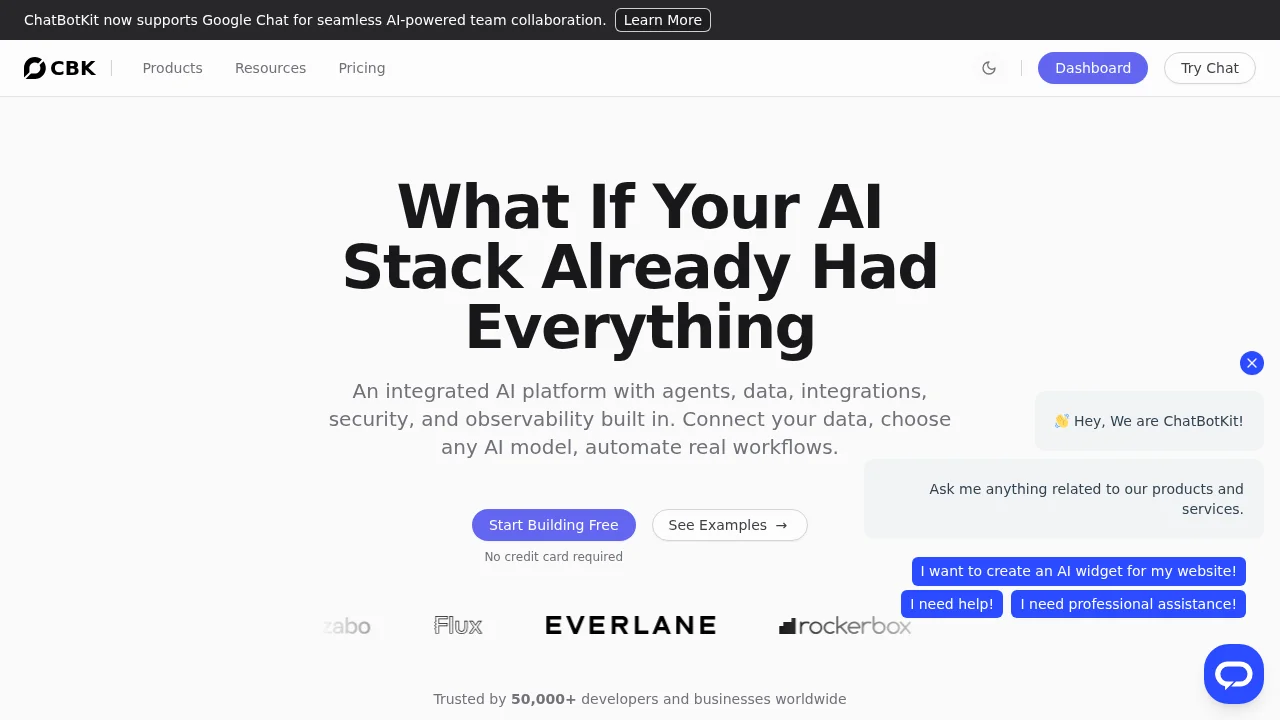 ChatBotKit screenshot 1