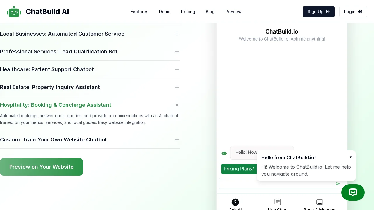 ChatBuild AI screenshot 1