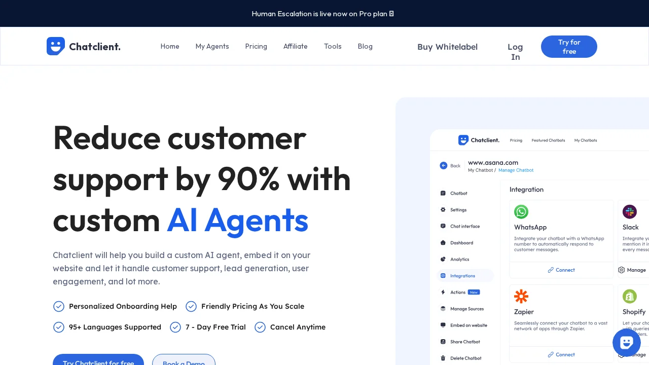Chatclient screenshot 1