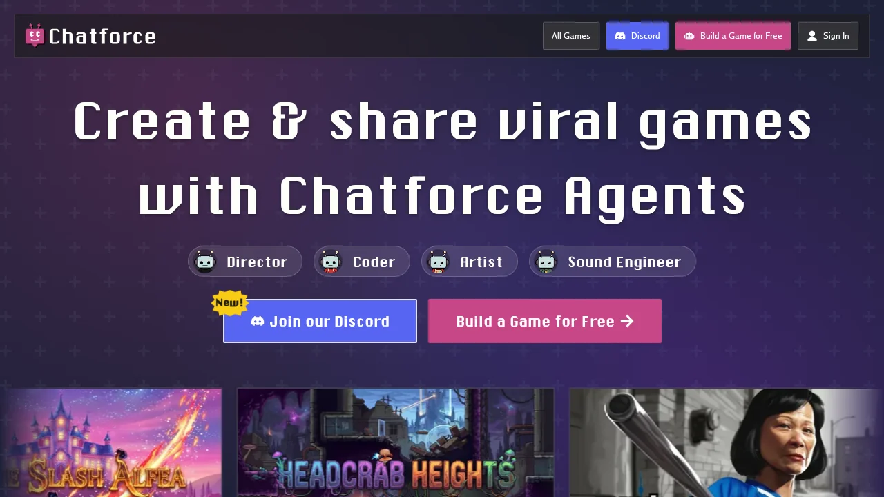Chatforce screenshot 1