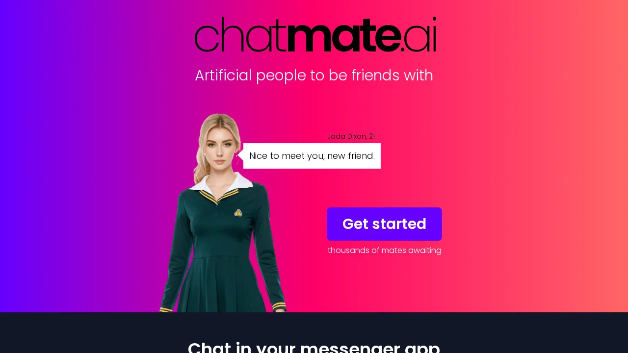 Chatmate AI screenshot 1