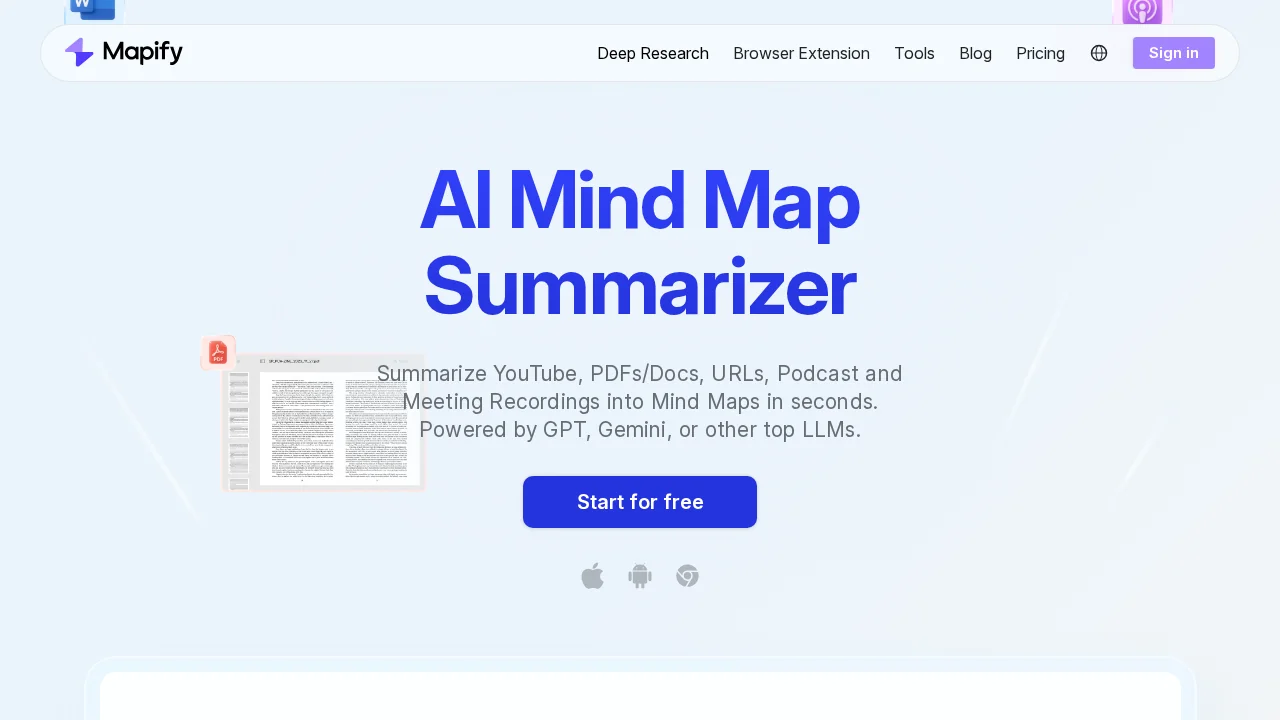 Chatmind app screenshot 1