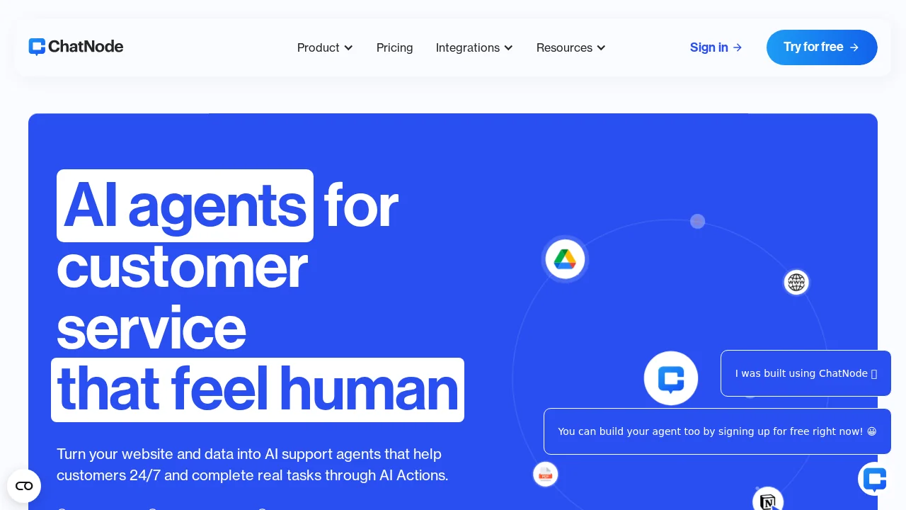 ChatNode screenshot 1