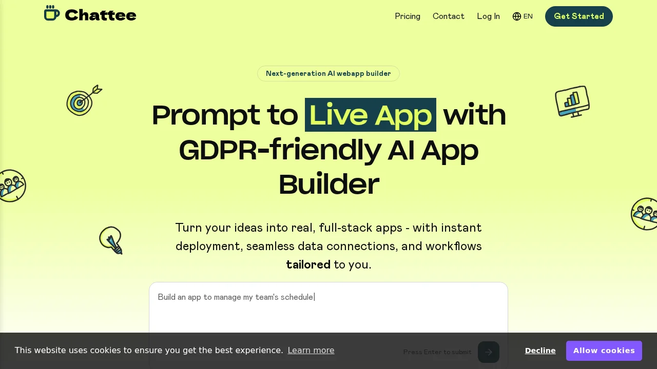 Chattee AI App Builder screenshot 1