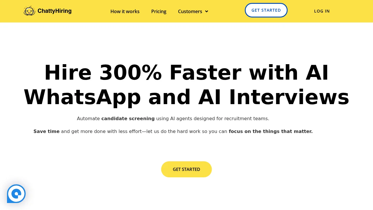 ChattyHiring screenshot 1
