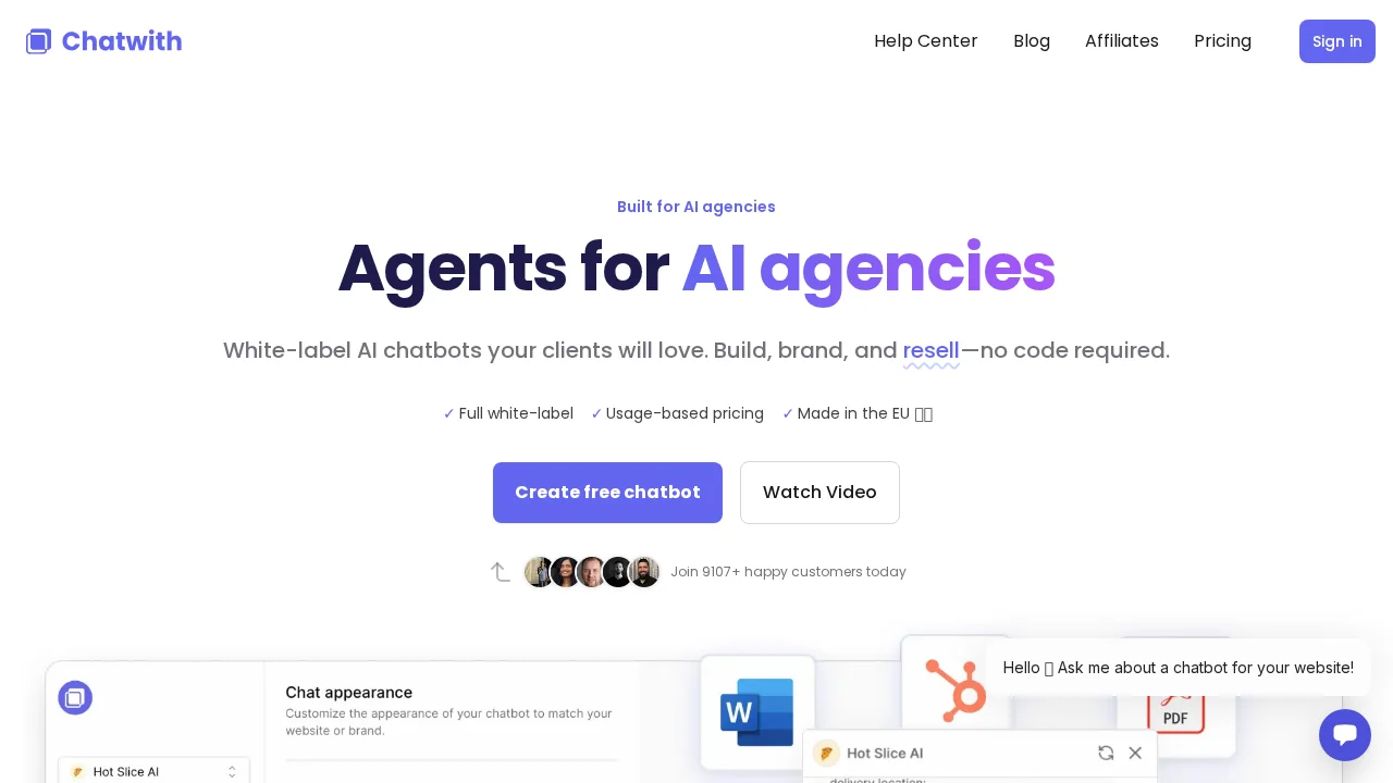 Chatwith screenshot 1