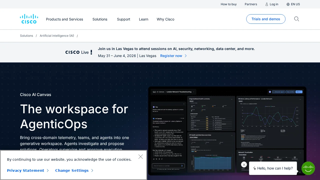 Cisco AI Canvas screenshot 1