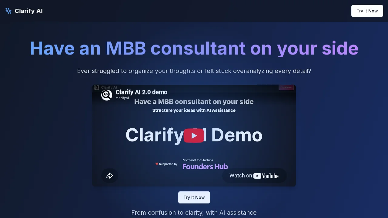 Clarify AI screenshot 1