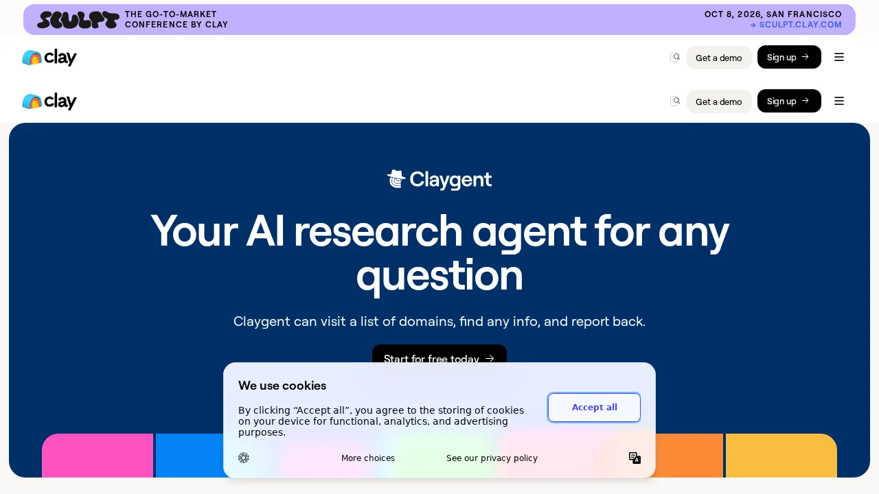 Claygent screenshot 1