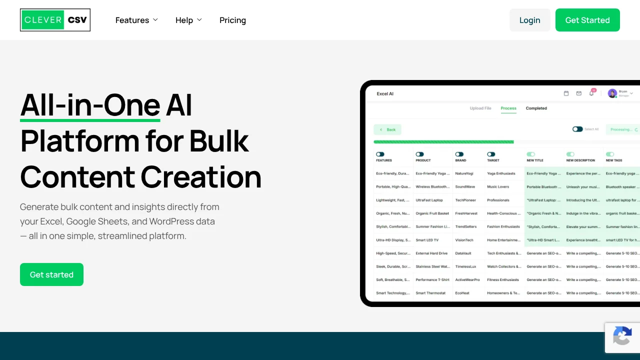 Clever CSV screenshot 1
