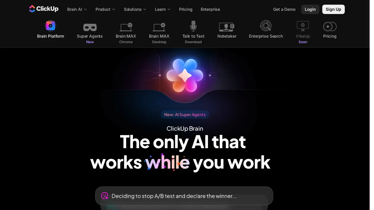 ClickUp | Brain screenshot 1