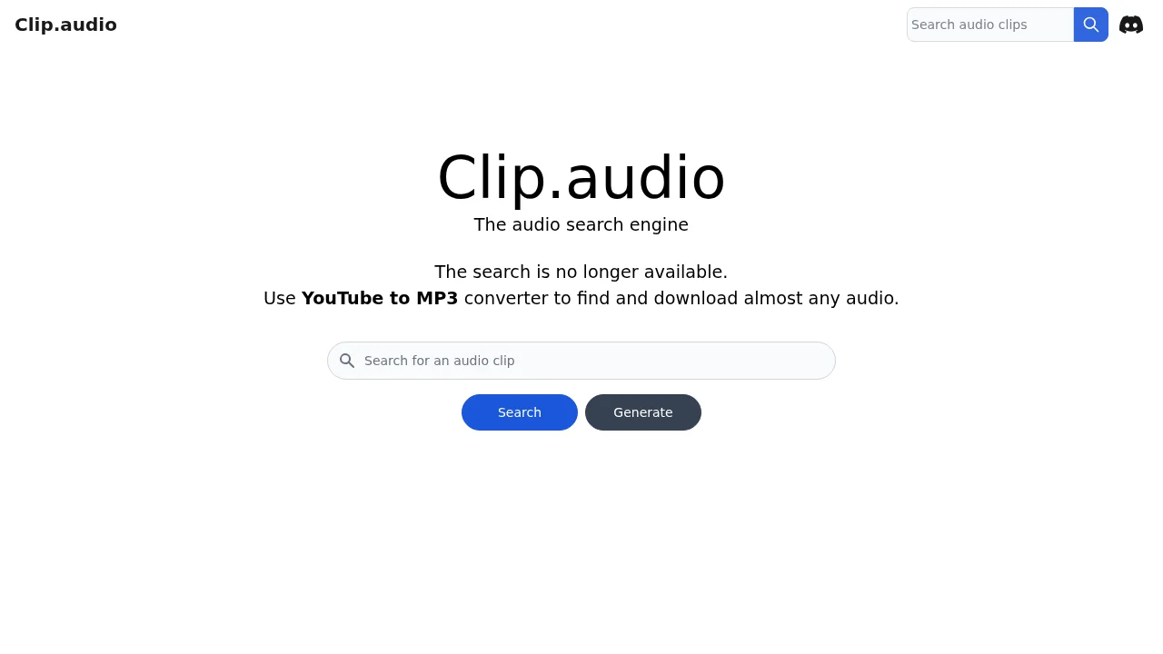 Clip - AI audio search engine screenshot 1