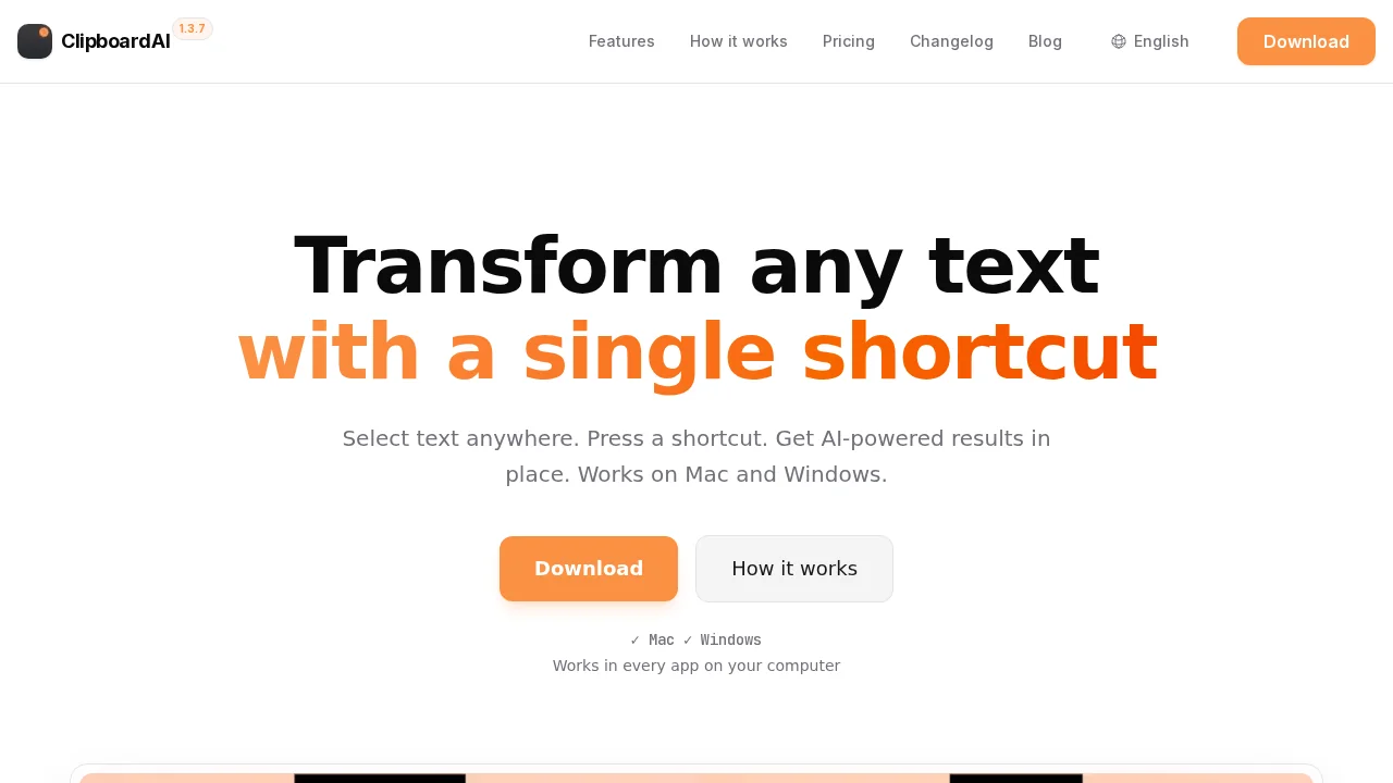 ClipboardAI screenshot 1