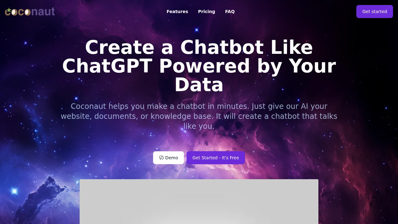 Coconaut screenshot 1