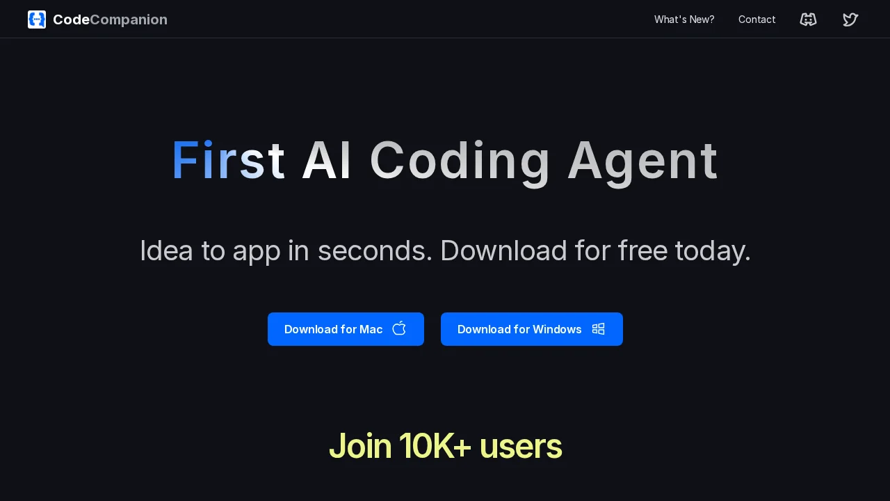 CodeCompanion screenshot 1