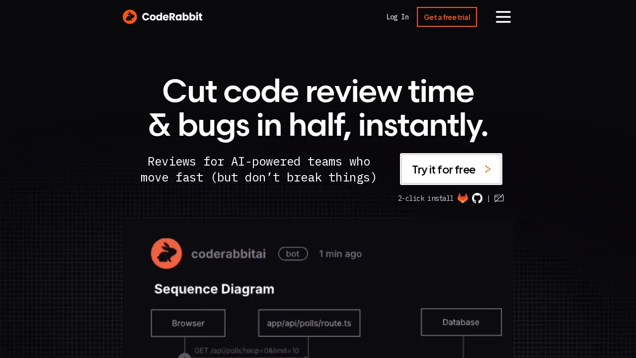 CodeRabbit screenshot 1