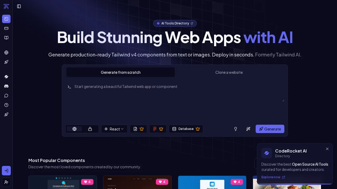 CodeRocket.app screenshot 1