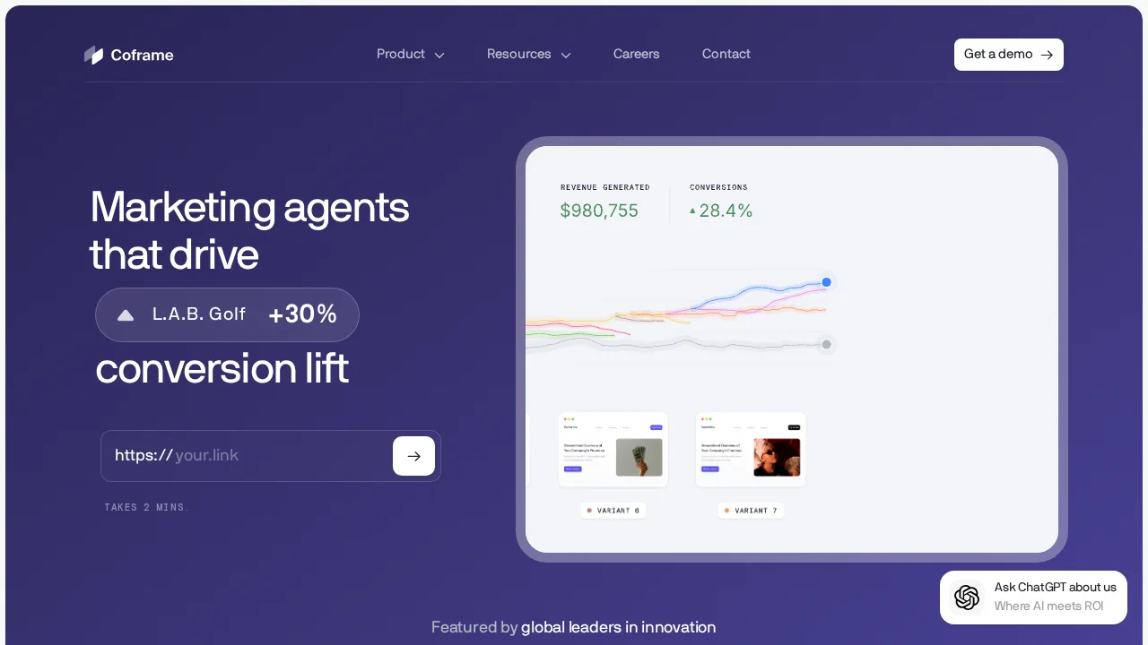 Coframe screenshot 1