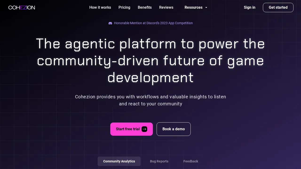 COHEZION screenshot 1