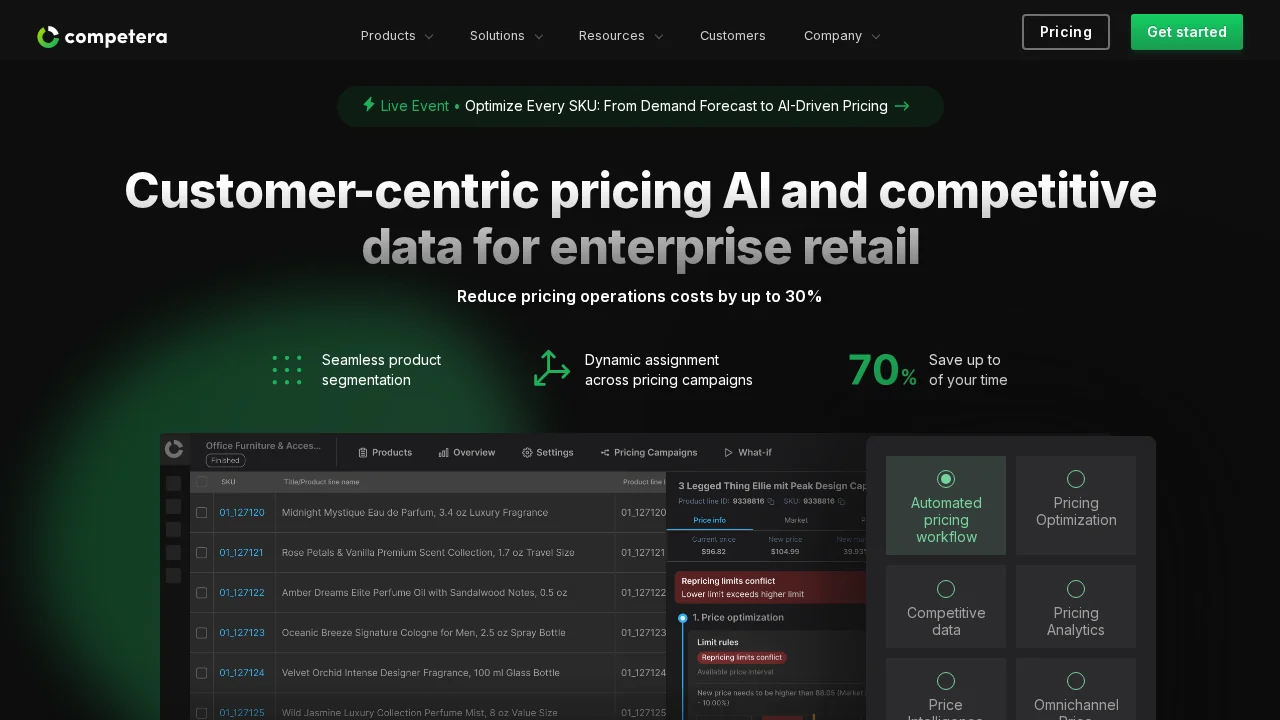 Competera screenshot 1