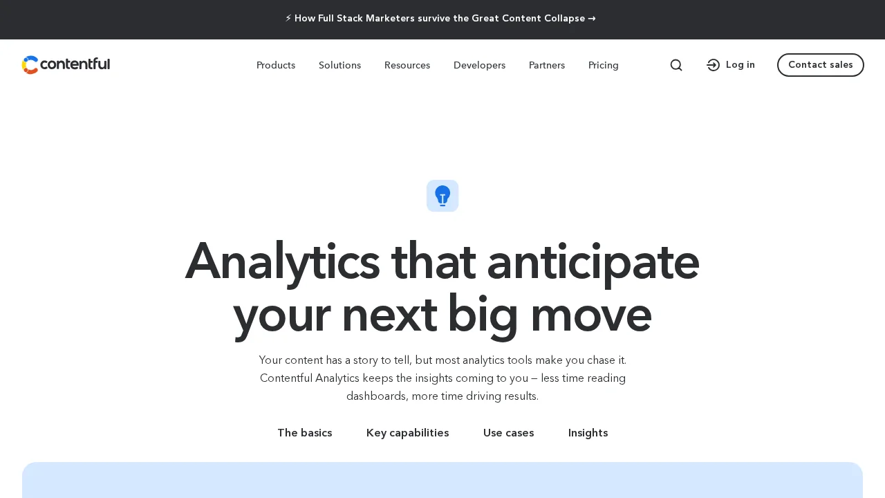 Contentful Analytics screenshot 1