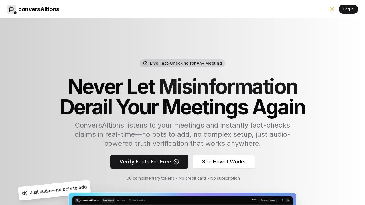 ConversAItions screenshot 1