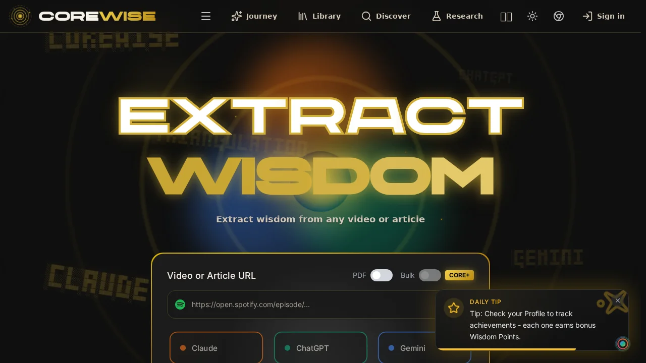 CoreWise.video screenshot 1