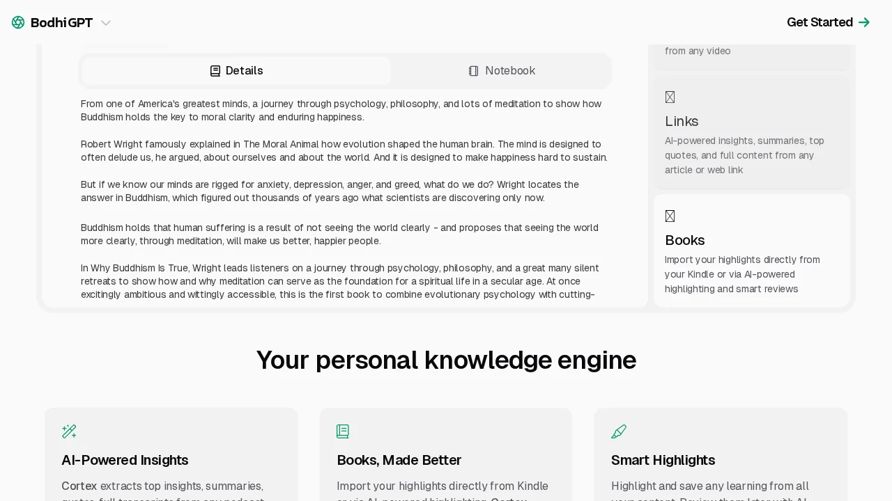 Cortex | BodhiGPT screenshot 1